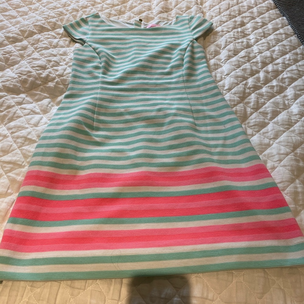 Lilly Pulitzer Lana Cap Sleeve Dress size L